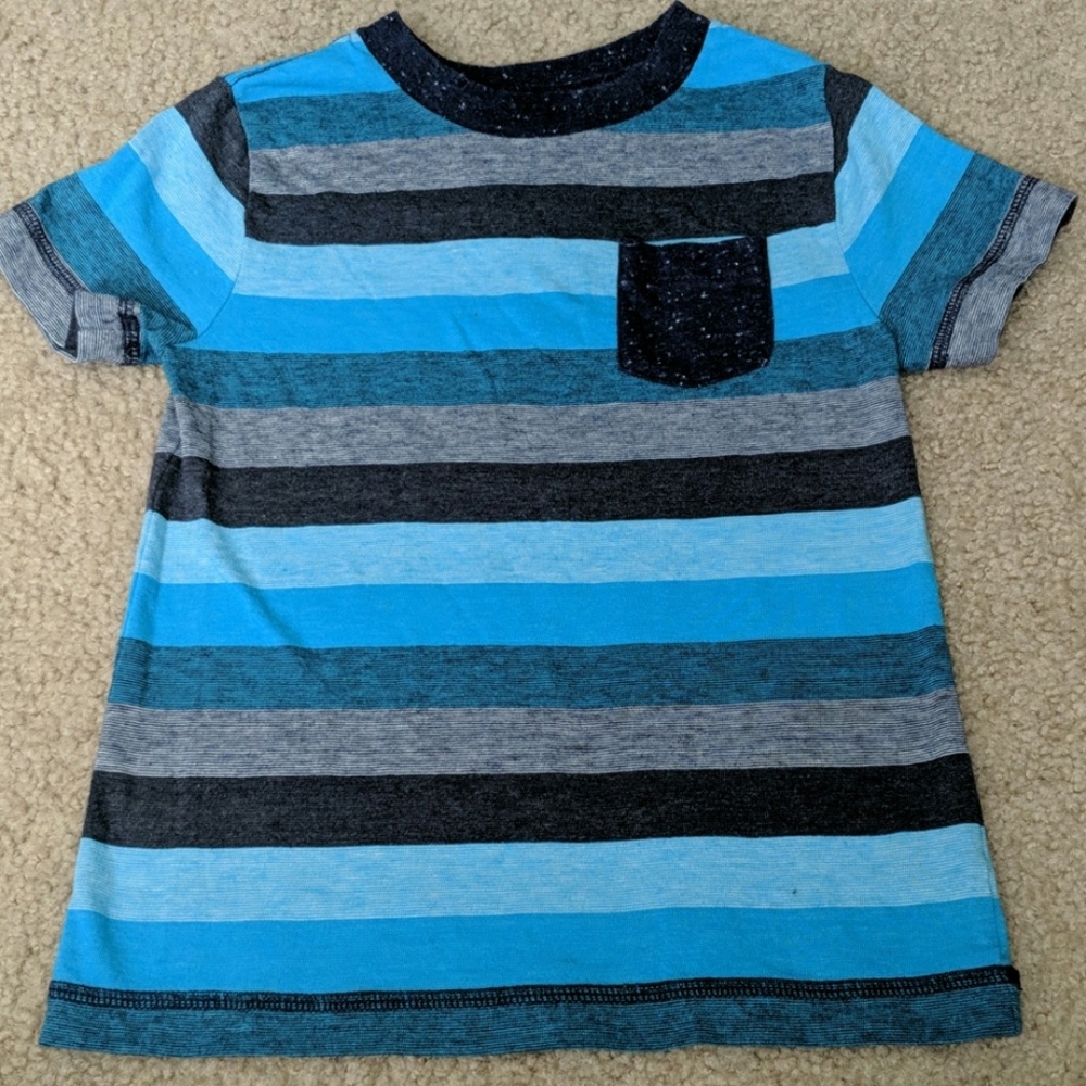 Blue Striped Tee